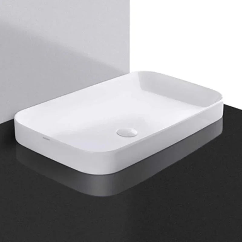 Studio Bagno Element 750mm Basin - Ideal Bathroom CentreELE75Gloss White