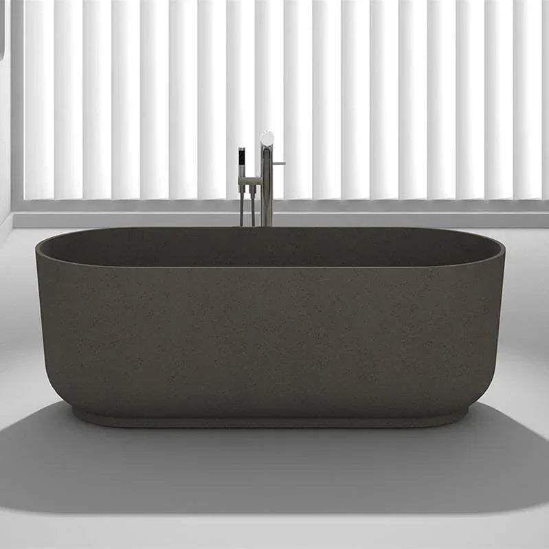 Studio Bagno Lust 1600m Freestanding Bath - Ideal Bathroom CentreLUS007/AGMatte Ash Grey