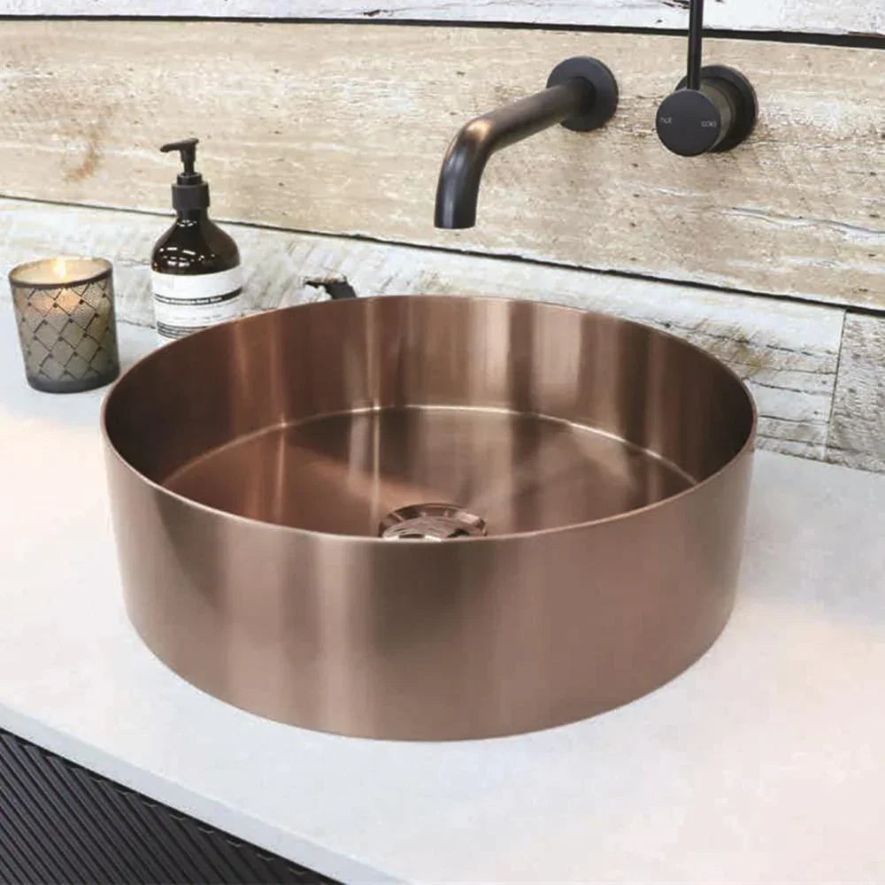 Studio Bagno Meteor 380mm Basin - Ideal Bathroom CentreSBSUSS/CUBrushed Copper