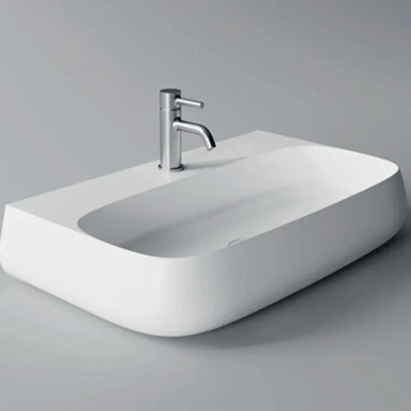 Studio Bagno Nur 75 750mm Basin - Ideal Bathroom CentreNUR75Matte WhiteMatte White