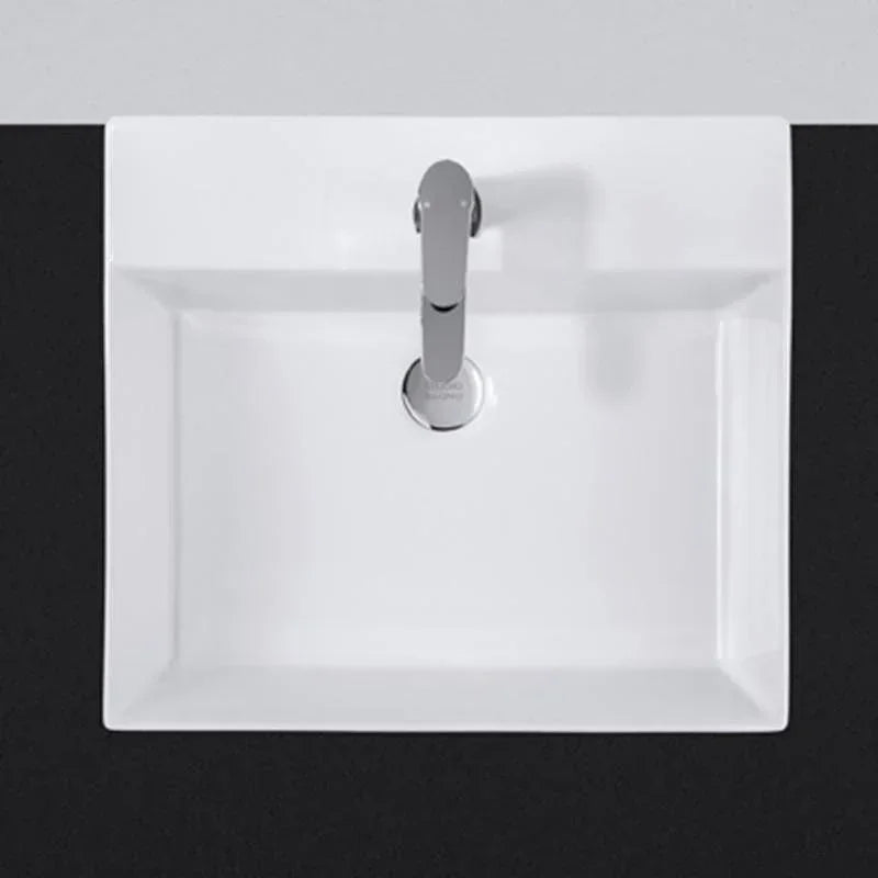 Studio Bagno Shard 500mm Basin - Ideal Bathroom CentreSHA50Gloss WhiteGloss White