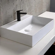 Studio Bagno Shard 600mm Basin - Ideal Bathroom CentreSHA60Gloss WhiteGloss White