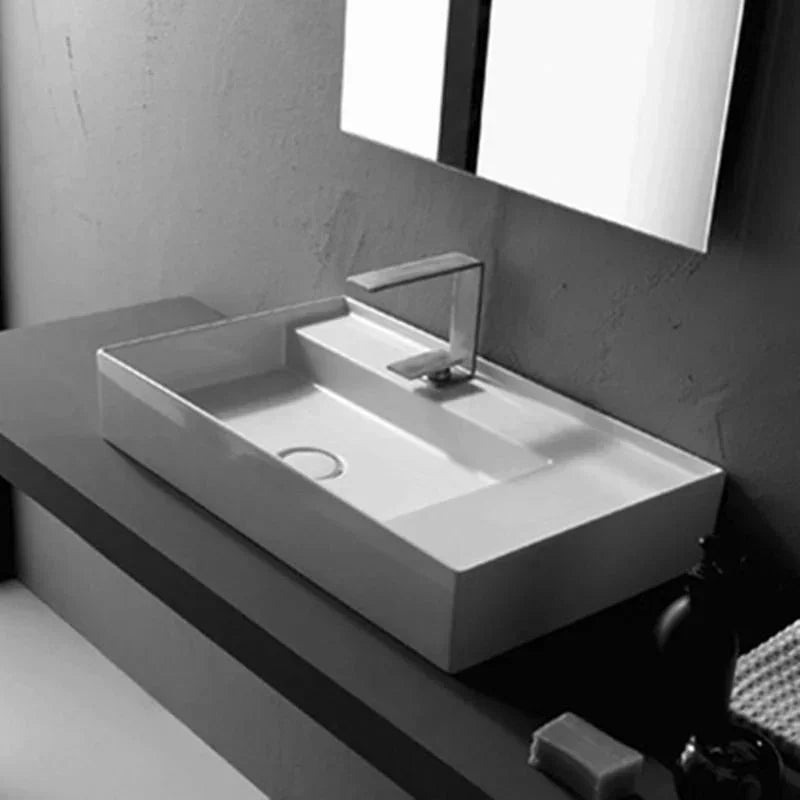 Studio Bagno Shard X 650mm Basin - Ideal Bathroom CentreSHA65Matte WhiteMatte White