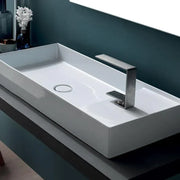 Studio Bagno Shard X 850mm Basin - Ideal Bathroom CentreSHAX85Matte WhiteMatte White