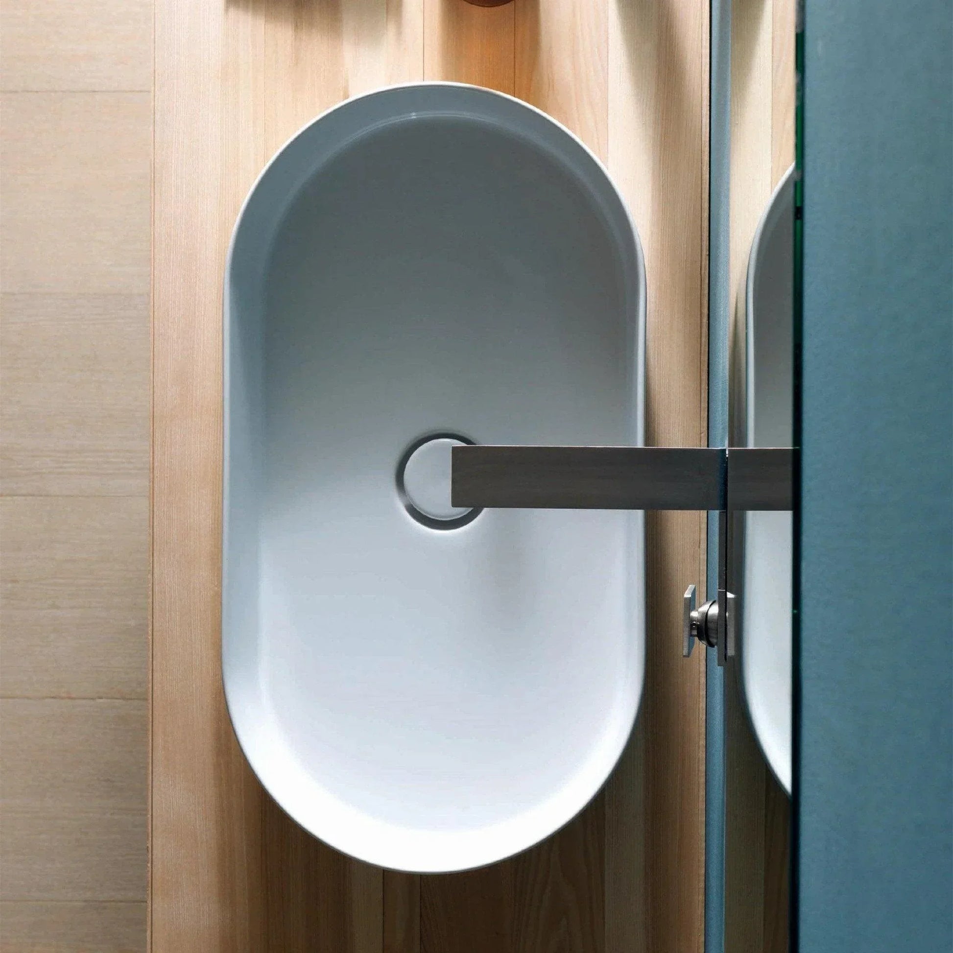 Studio Bagno Shard X Oval 650mm Basin - Ideal Bathroom CentreSHAXOVMatte WhiteMatte White