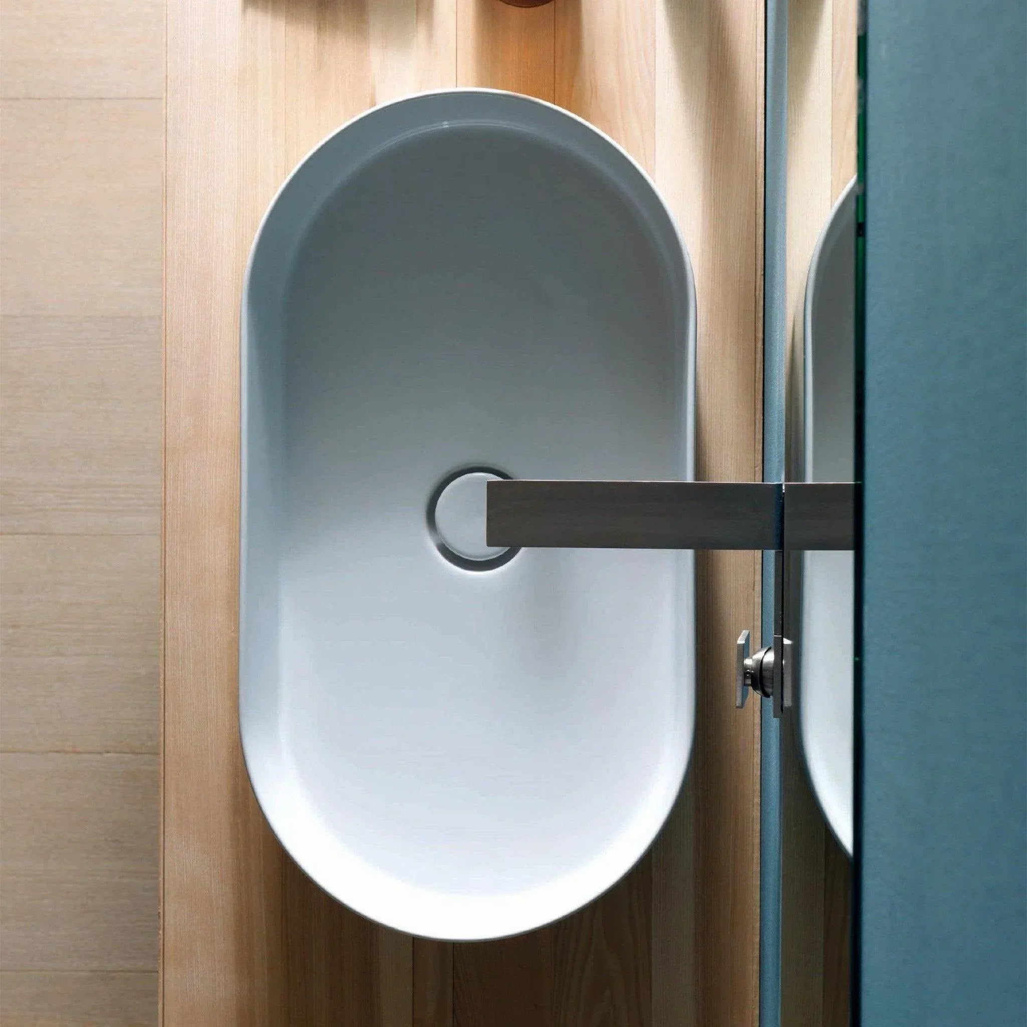 Studio Bagno Shard X Oval 650mm Basin - Ideal Bathroom CentreSHAXOVMatte WhiteMatte White