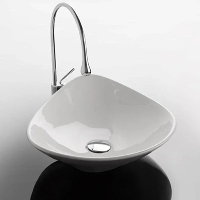 Studio Bagno Sinfonia 530mm Basin - Ideal Bathroom CentreLVA120Gloss WhiteGloss White