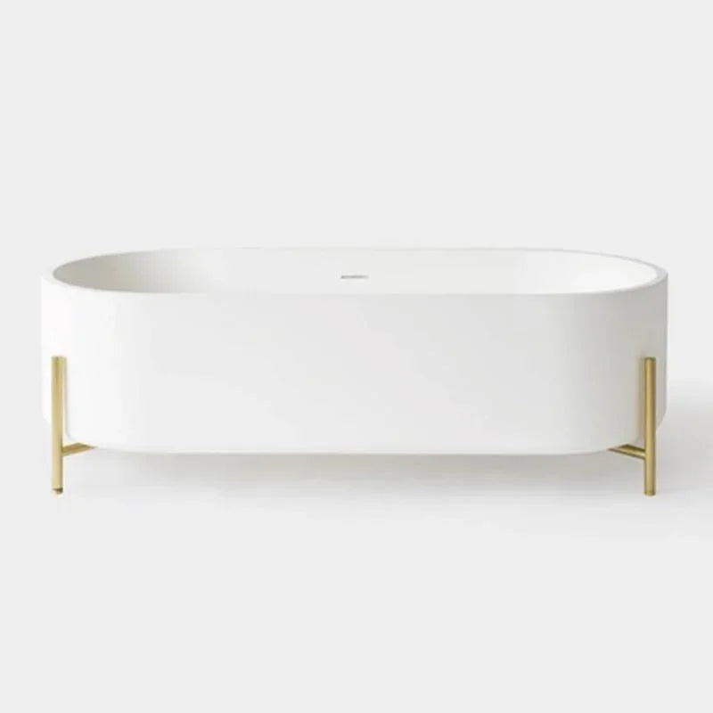 Studio Bagno Stand 1600mm Freestanding Bath - Ideal Bathroom CentreEXVASTANDBRBrushed Brass