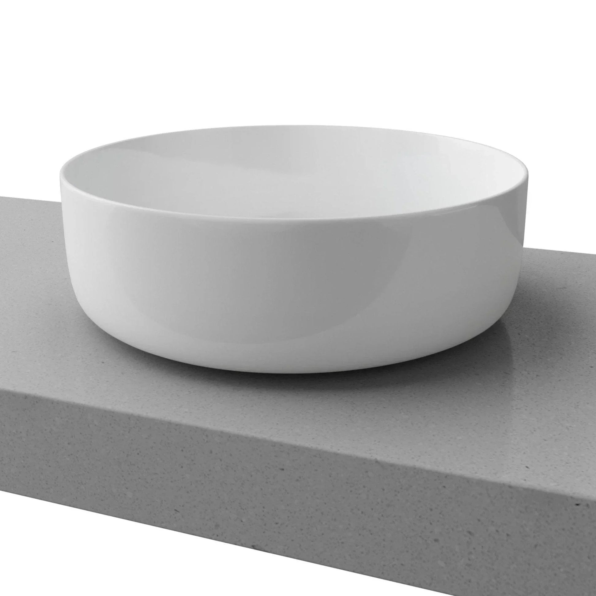 Timberline Allure Above Counter Basin - Ideal Bathroom CentreALL-BS-360-GW-SGloss White