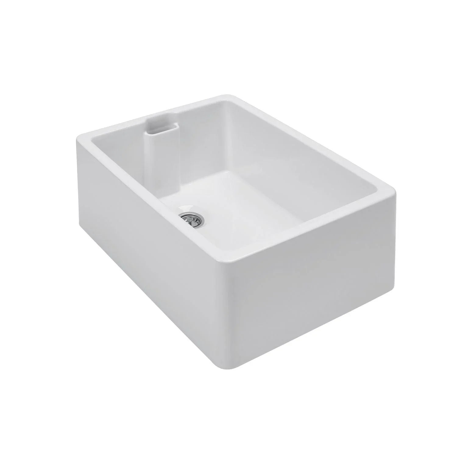Turner Hastings Belfast 60 x 46 Fine Fireclay Butler Sink with Internal Overflow - Ideal Bathroom Centre7400