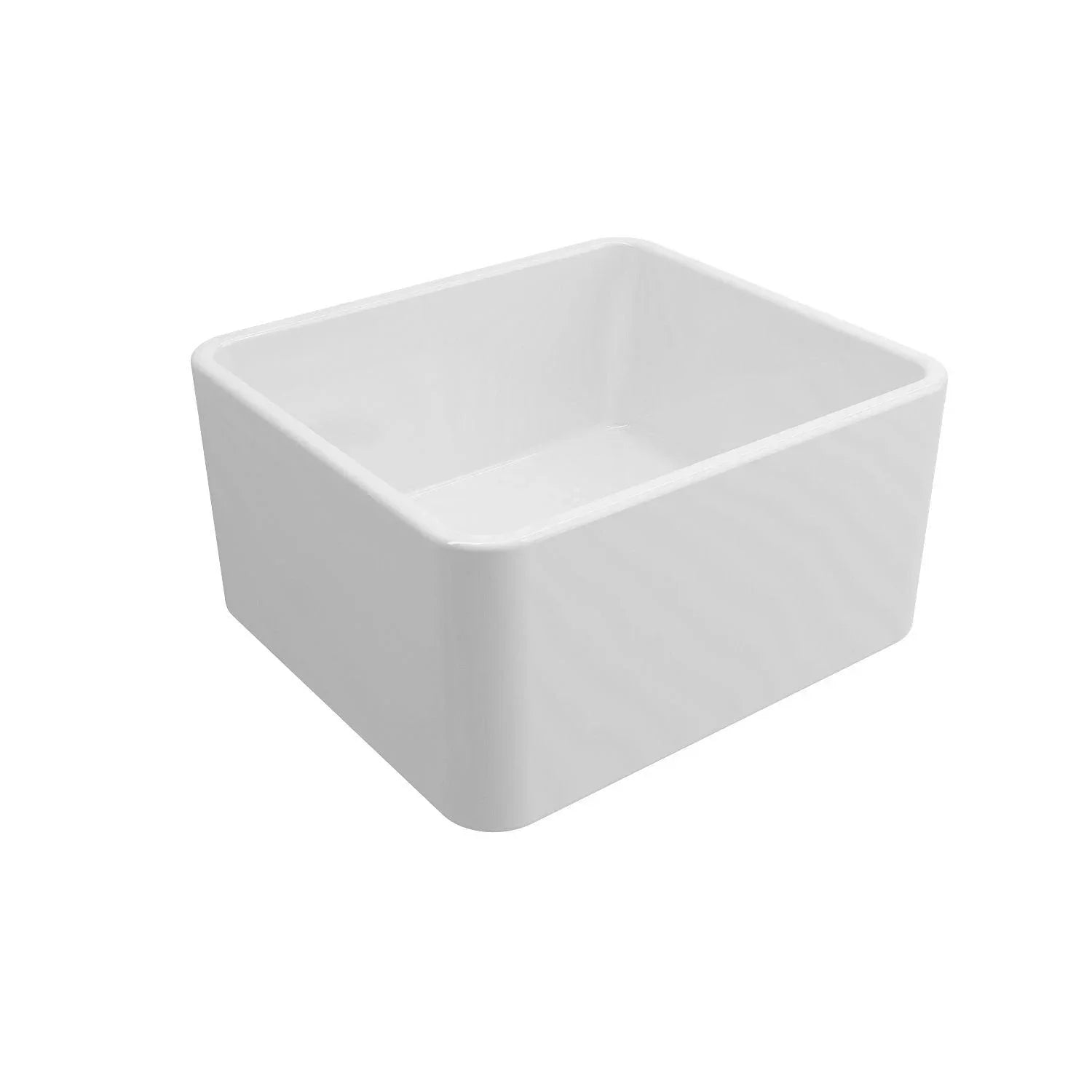 Turner Hastings Novi 50 x 46 Fine Fireclay Butler Sink - Ideal Bathroom CentreNO50FSNovi Flat FrontNo Grid