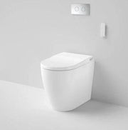 URBANE II BIDET CLEANFLUSH® INVISI SERIES II® WALL FACED TOILET SUITE (WITH GERMGARD®) 848610W - Ideal Bathroom Centre848610W