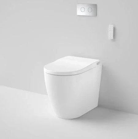 URBANE II BIDET CLEANFLUSH® INVISI SERIES II® WALL FACED TOILET SUITE (WITH GERMGARD®) 848610W - Ideal Bathroom Centre848610W