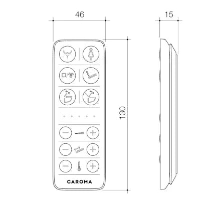URBANE II BIDET CLEANFLUSH® WALL FACED CLOSE COUPLED TOILET SUITE (WITH GERMGARD®) 848710W / 848711W - Ideal Bathroom Centre848711WBack Entry